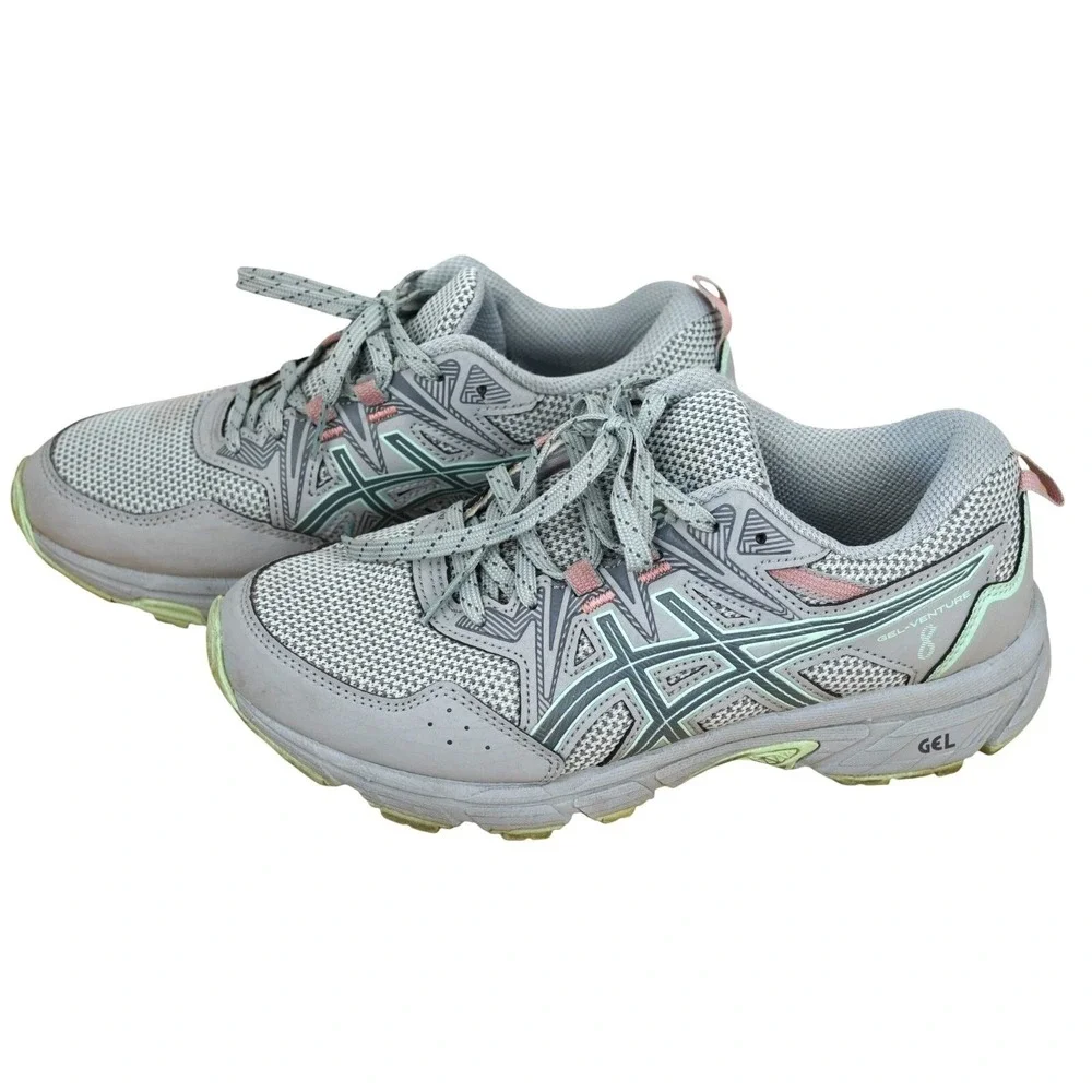 Asics Gel Venture 8 Women Size 7 Wide Trail Running Shoes Athletic Track
